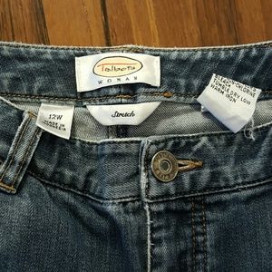 Talbots Stretch size 12w jeans 2 for 12